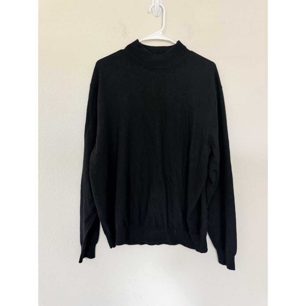 Club Room Men Merino Wool Roll Neck Sweater XXL Academia Old money Quiet luxury